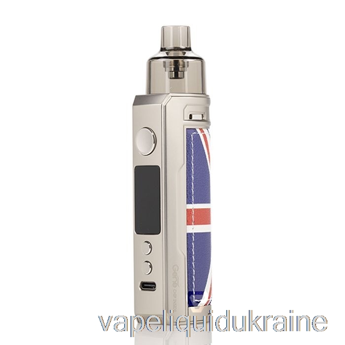 Vape Liquid Ukraine VOOPOO DRAG X 80W Pod Mod Kit Silver Knight